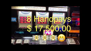 💵🎰 8 JACKPOT SLOT HANDPAYS at MGM GOLD STRIKE CASINO TUNICA 🎰💵