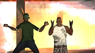 Un Día con CJ y Sweet - GTA San Andreas