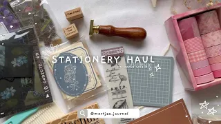Stationery Haul from paper world shop ~ no talking, asmr 👩🏼‍🎨💌🥺✨