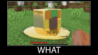 Minecraft wait what meme part 49 Realistic gold or realistic lava