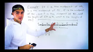 Grade 10 Math (MPM2D, Ontario) - Thinking Problem dealing with Midpoint and Length of Line Segment