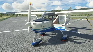 First (and last) look at the Aerosachs P92 Ultralight in Microsoft Flight Simulator