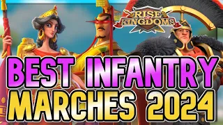 BEST Infantry Pairings in 2024 | Rise of Kingdoms