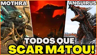 7 TITANS mais FORTES que o KING SCAR já M4T0U em Godzilla x Kong The New Empire