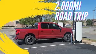EV Road Trip - Chicago to Gulf of Mexico - 2022 Ford F-150 Lightning ER