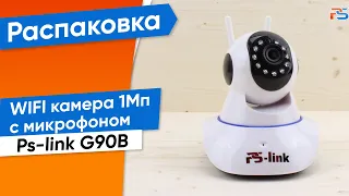 Поворотная WiFi камера видеонаблюдения Ps-link G90B