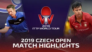 Ruwen Filus vs Vladimir Samsonov | 2019 ITTF Czech Open Highlights (R32)