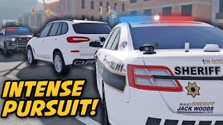 CRAZY FAKE BRITISH LADY RUNS FROM POLICE!!! - RPF - ER:LC Liberty County Roleplay - S2 EP 10