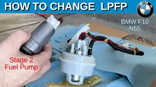 How To Replace LPFP (Low Pressure Fuel Pump) on BMW F10 535i N55 - Stage 2 Fuel Pump | BOND Garage