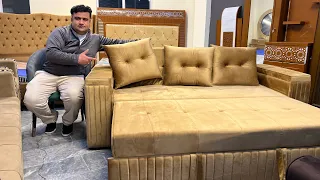 Sasta Double Bed | Sofa Cum Bed | Double Sofa Cum Bed | Sasta sofa cum bed in Rawalpindi | sofa kum