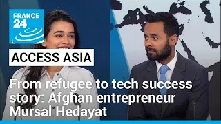 From refugee to tech success story: Afghan entrepreneur creates innovative learning platform