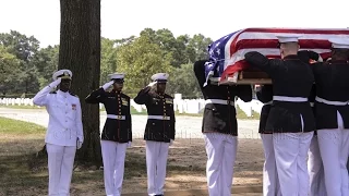 Burial of Tarawa MIA Marine PFC Randolph “Bud” Allen  July 29, 2014