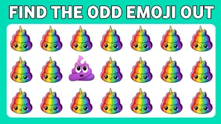 Find The Odd Emoji Out #172 | Emoji Puzzle Quiz | Spot The Different Emoji