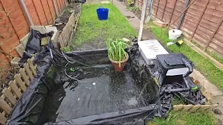 pond Clean On small pond.