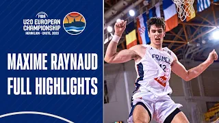 Maxime Raynaud | France 🇫🇷 | Full Highlights from #FIBAU20Europe