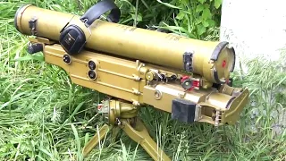 Preparation and firing from the ATGM "Metis" of Russia