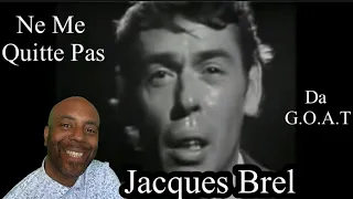 FIRST TIME HEARING Ne me quitte pas (Jacques Brel) - [English subtitles]