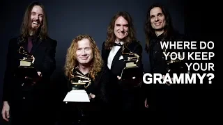 Where Do You Keep Your GRAMMY | David Ellefson Of Megadeth