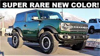 2022 Ford Bronco Badlands Sasquatch: Is This The Best Color To Get On The New Bronco?