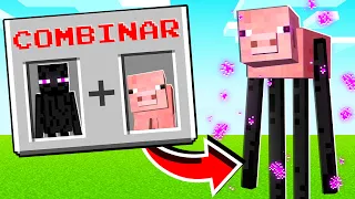 ¡Minecraft PERO podemos FUSIONAR MOBS! 😮💥 SILVIOGAMER MINECRAFT PERO