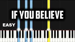 Patch Crowe - If You Believe | EASY PIANO TUTORIAL BY Extreme Midi