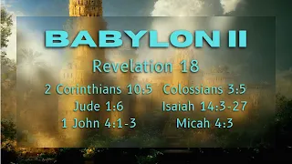 "Babylon II" Pastor Michael Mauldin Cross Way Church