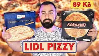 Luxusní MRAŽENÉ Pizzy z LIDLU!