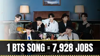 How BTS Created 7,928 Jobs With One Song? BTS Bigger Than Kpop Part 2