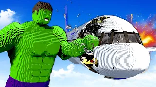 HULK CAUSES PLANE CRASH! (Teardown)