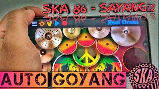 REGGAE SKA86-Sayang2 real drum cover