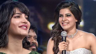 Samantha Akkineni’s Cuteness Overloaded Speech Impressed Shruti Haasan