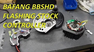 Bafang BBSHD flashing stock controller