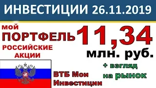 №10 Мой инвестиционный портфель акций. ВТБ Мои Инвестиции. Акции, ETF. Портфель инвестора. ИИС.