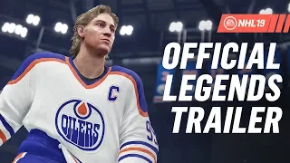 NHL 19 | Hockey Legends ft. Gretzky, Lemieux, Messier, Selanne, Forsberg, Beliveau