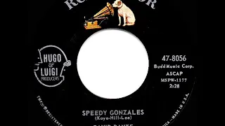 1st RECORDING OF: Speedy Gonzales - David Dante (1961)