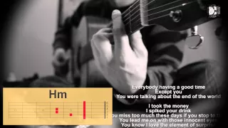 U2 - Until the End of the World. How to play the song. Cover, chords, lyrics