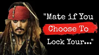 25 Great Jack Sparrow Quotes About Life | Pirates Of The Caribbean Quotes | Secret of Success