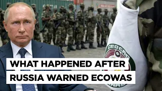 ECOWAS Hits Back At Russia Over Niger Warning, "Will Hold Moscow Responsible For Wagner In Africa"