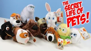 Happy Meal The Secret Life of Pets McDonald's Plush Collection