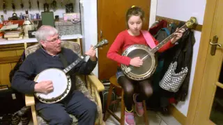 Out on the Ocean Jig- Caitríona lagan , Joe Diamond Banjo.