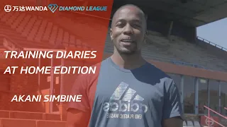 Akani Simbine - Training Diaries: At Home Edition - Wanda Diamond League