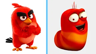 Angry Birds Characters As Larva Characters