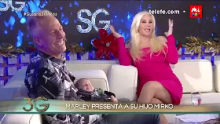 Marley presentó a su hijo Mirko (entrevista completa) - Susana Giménez 2017