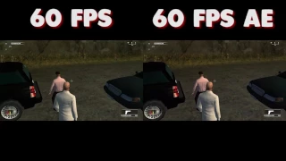 60 fps до и после наложения кадров через After Effects