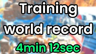 NEW FIRING RANGE TRAINING WORLD RECORD (4 minutes 12 sec)