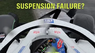 SUSPENSION FAILURE IN F1 22!?