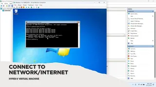 How to Connect Hyper V VM to Network or Internet