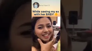 SEEING MY EX WITH HER BABY 🐥 #viral #video #trending #short #meme #funny #shortvideo