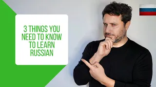 How to Learn Russian: 3 Vital Strategies for Beginners (in Russian / Eng Subs)