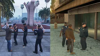 🤔Детали в GTA 4 vs деталей GTA 5 | Сравнение деталей и мелочей в играх